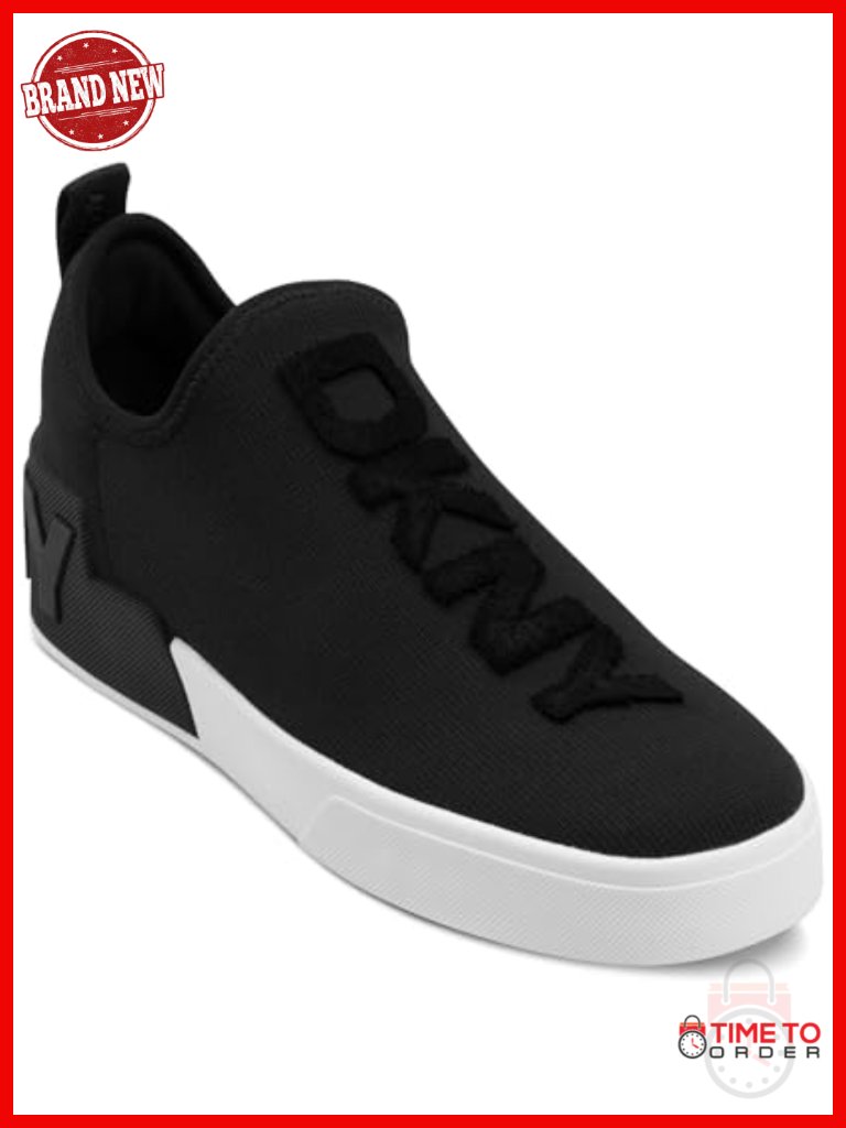 Slip On Sneaker With Cushioned Insole - Lace-Up Low Top Sporty
